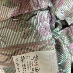 FASHION カーテン 2枚入り 半間巾 １００巾×１３５丈㎝ ピンク系 花柄 ポリエステル１００【未使用】JO8030SAIの画像