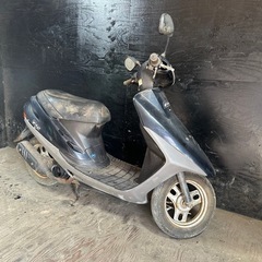 ★支払総額3.5万円★走行テスト済み！買取強化中！ ホンダ スーパーディオ AF27 バッテリー新品！2スト！激安原付！ちょっとした足に♪の画像