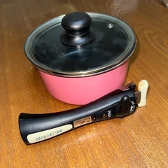 新品未使用　15cm 鍋　取手付きの画像