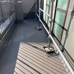 マンション、戸建て住宅などの防水塗装職人募集です。の画像