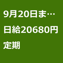 【定期案件/急募】【日給20680円】東京都大田区 / 軽貨物ド...
