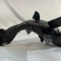 置物　鯉仙人　香炉　工芸品の画像