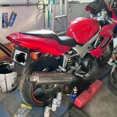 ホンダ　VTR1000F 逆車フルパワーの画像