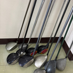 ゴルフクラブ14本セット➕ゴルフバッグ➕ボールの画像
