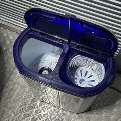 【ジャンク】店頭引渡し 中古 シービージャパン 2槽式小型洗濯機 マイセカンドランドリーハイパー TOM-05hの画像