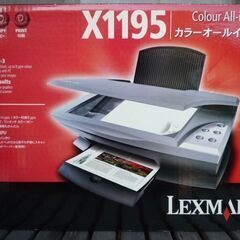 【値下げ】未開封　複合プリンター　「LAXMARK　Ｘ1195　カラーオールインワン」の画像