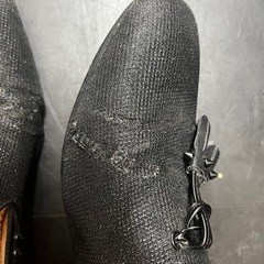 ルブタンタッセルローファーの画像