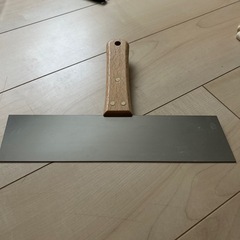 Ｈ．S. M　ステンレスＴ型地ベラの画像