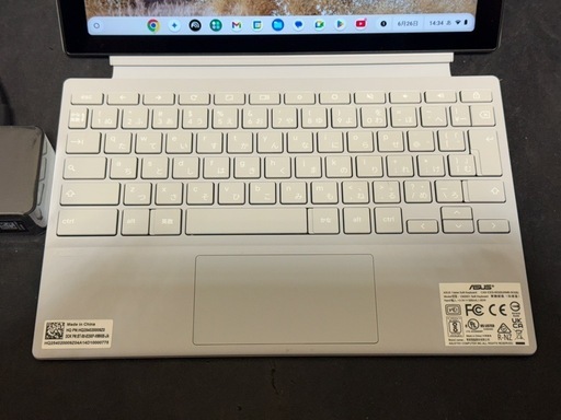 ASUS　Chromebook　クロームブック　ノートパソコン　タブレット　64GB　CM3001DM2A-R70008