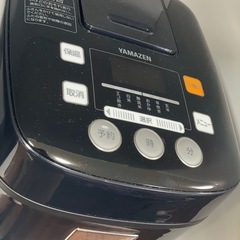 マイコン炊飯ジャー　3合炊き　YAMAZEN 2021年の画像