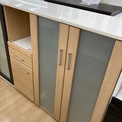 【リユースのサカイ野々市店】 ハーフレンジボード  W(幅)120×D(奥行き)40×H(高さ)115cm ※クリーニング済みの画像