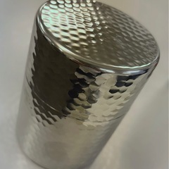 日本製　ステンレス茶筒の画像