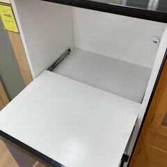 【リユースのサカイ野々市店】 レンジ台 W(幅)61×D(奥行き)47×H(高さ)121cm ※クリーニング済みの画像