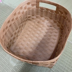 ✋ハンドメイド？　収納カゴ　収納ボックスの画像