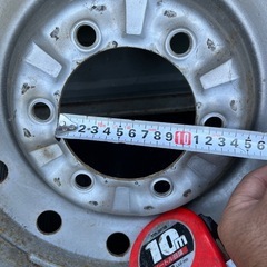 195/80r15 スタッドレスタイヤ15x6jホイール4セットの画像