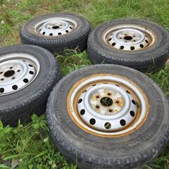 14インチ 5j 鉄ホイールの画像