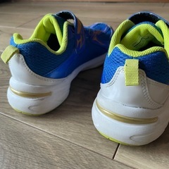 SHUNSOKU  20cm　キッズシューズ 青の画像