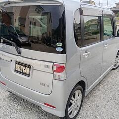 ダイハツ タント カスタム RS ターボ シルバー 兵庫 姫路の画像
