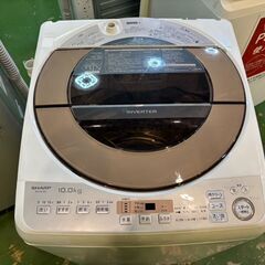 【愛品館八千代店】SHARP　シャープ　2020年製　10.0㎏全自動洗濯機　ES-GV10Dの画像