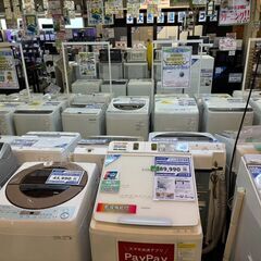 【愛品館八千代店】SHARP　シャープ　2020年製　10.0㎏全自動洗濯機　ES-GV10Dの画像