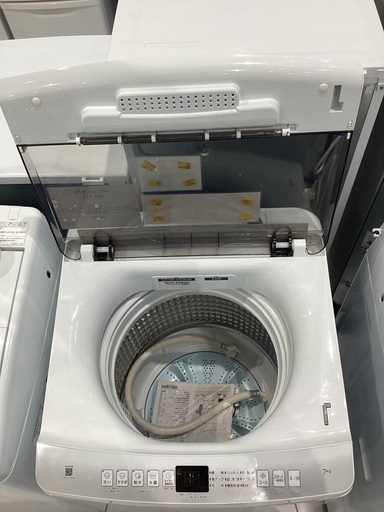 【家電1年保証】Haierの2023年製　全自動洗濯機　7.0kg