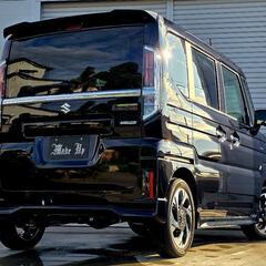 スペーシアカスタム✨未使用車✨4WD✨全方位の画像
