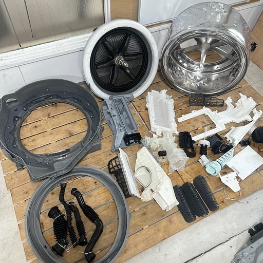 完全分解洗浄済み　Panasonic ドラム式洗濯機　キューブル　　NA-VG700 L