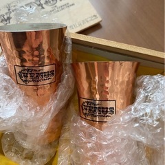 ２つセットのグラス　コップの画像