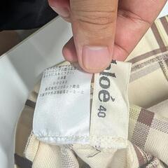 Miss Chloeセットアップ カットソー フレアスカート ロング 40 ベージュの画像