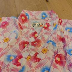 お祭り　甚平110　&　スイカTシャツ120 セットの画像