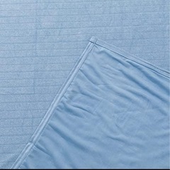 ニトリ 両面使える ひんやりケット サラモチ n-s シングルサイズ NクールSP ブルー の画像