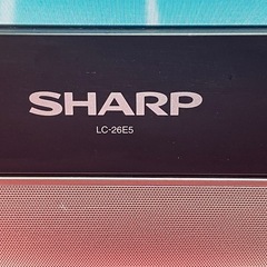 シャープAQUOS液晶テレビ　３２㌅　リモコン付　動作確認済
の画像