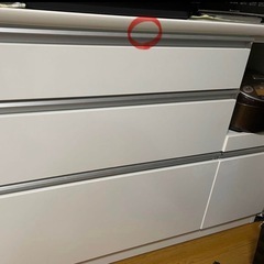 食器棚　ニトリ　ホワイト　7/12までの画像