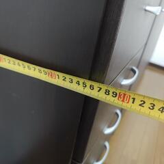 美品　カウンター下　収納　キャビネットの画像