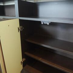 美品　カウンター下　収納　キャビネットの画像