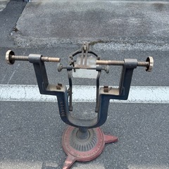 昭和 レトロ★NAGOYA HATAYA◆名古屋 畑屋 自転車 工具  振れ取り台2点セットの画像