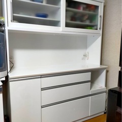 食器棚　ニトリ　ホワイト　7/12までの画像