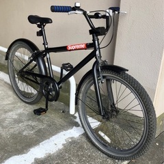 bmxタイプ自転車ブラック24インチシングルギア東京三鷹市武蔵野