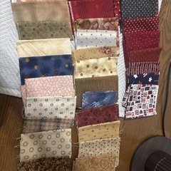 ⭐️値下げ⭐️USAコットン　　パッチワーク用　ハギレの画像