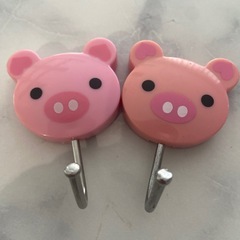 お取引中です　かなり磁力強力　キーをかけたり　どうぶつマグネット　フックつきの画像