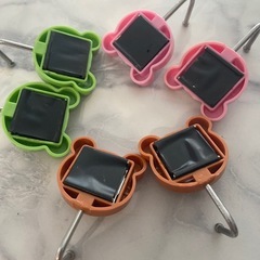 お取引中です　かなり磁力強力　キーをかけたり　どうぶつマグネット　フックつきの画像