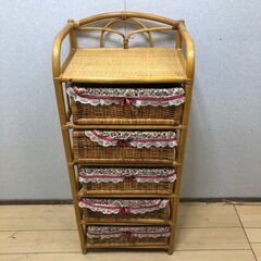 ラタンチェスト 家具の中古が安い！激安で譲ります・無料で