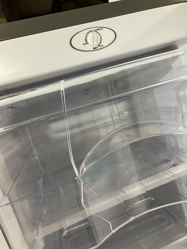 ☆値下げ☆I2507-245 タンスのゲン 1ドア冷凍庫 TQ-F60ASL 2021年製 動作確認済み 定格内容積60L ※上段ボッ