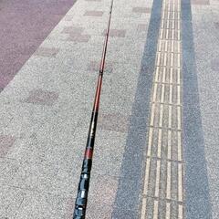 中古ロッド 未使用 美品 ヘチ竿 2.4m ダイワ HX 極 黒...
