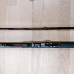 【終了】中古ロッド ヘチ竿 未使用 美品 2.4m ダイワ HX 極 黒鯛 ヘチ 1-240の画像