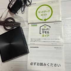 【中古】Wifiルーター　I･O DATAの画像