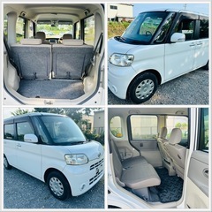 ダイハツ　タント4WD⭐️7万km⭐️車検２年付★車中泊や業務用でもの画像