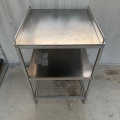 無料 キッチンラック ローラー付きの画像