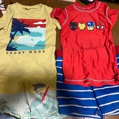 4歳、5歳用の夏服の画像