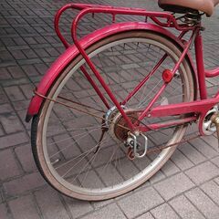 5段変速ギア付き 自転車 27インチの画像